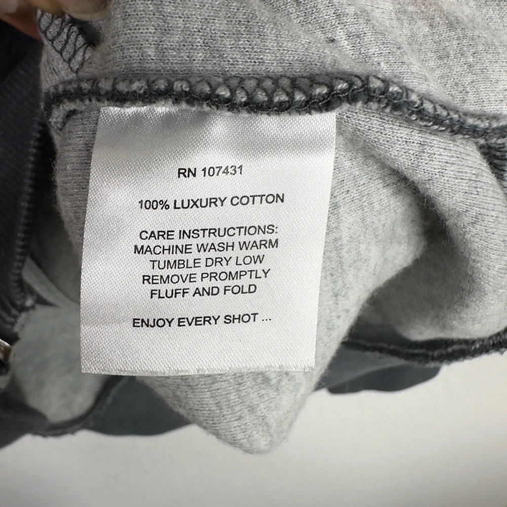 Linksoul Jacket Mens L Gray Zip Basic Preppy Utility Athleisure Minimalist Urban